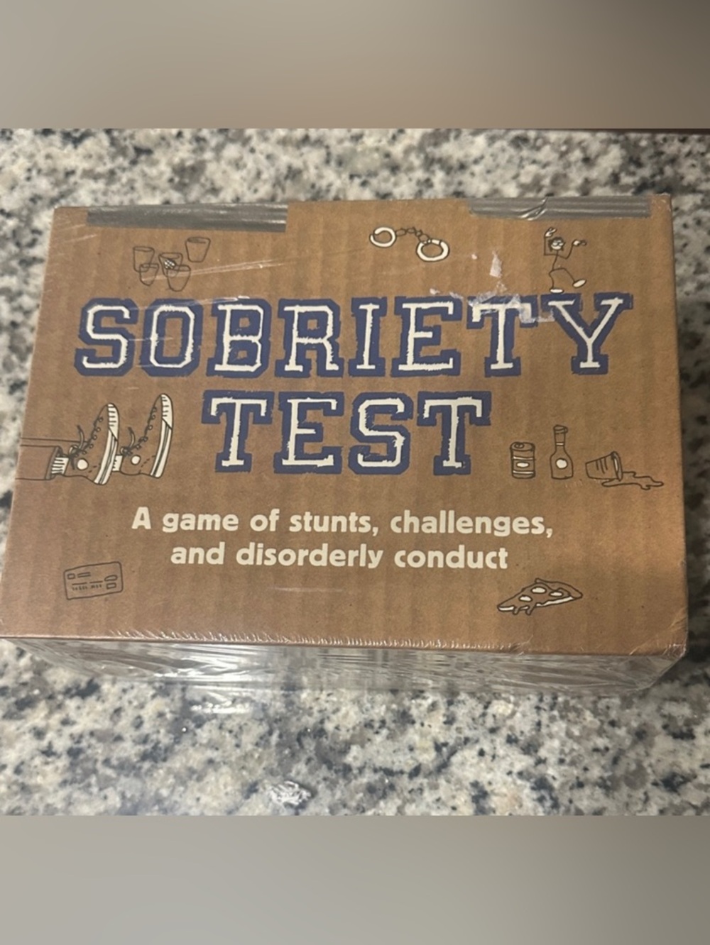 Sobriety Test Party Game Sealed Brand New. Game night Friends Family Fun Time.